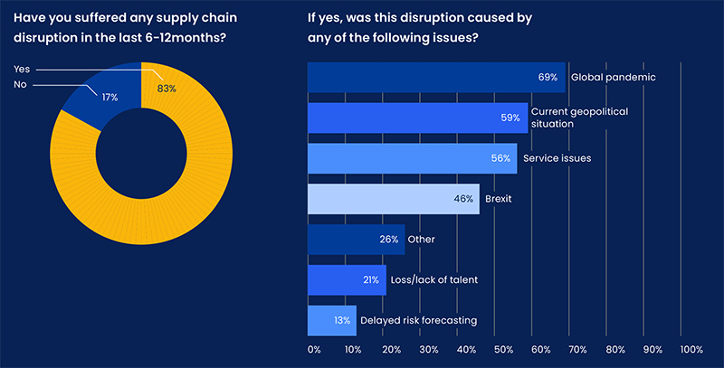 Supply Chain Disruption Graph